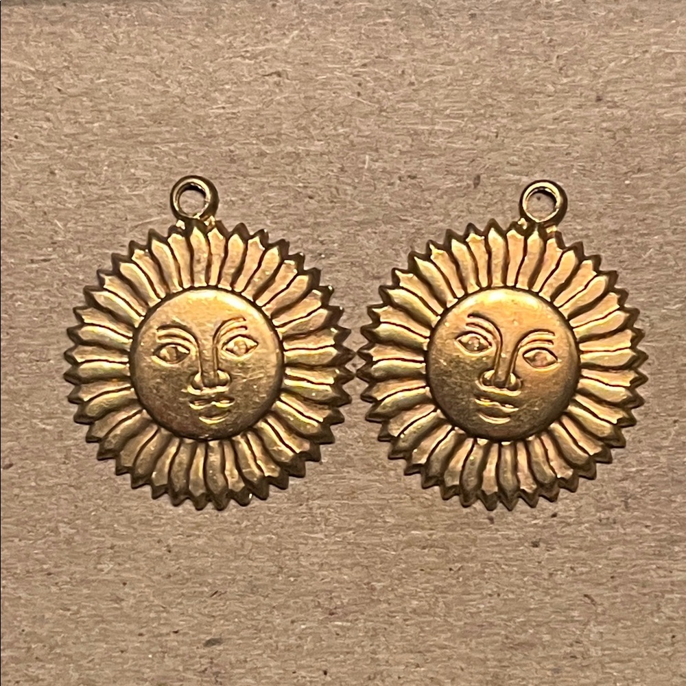 Vintage Sun charms